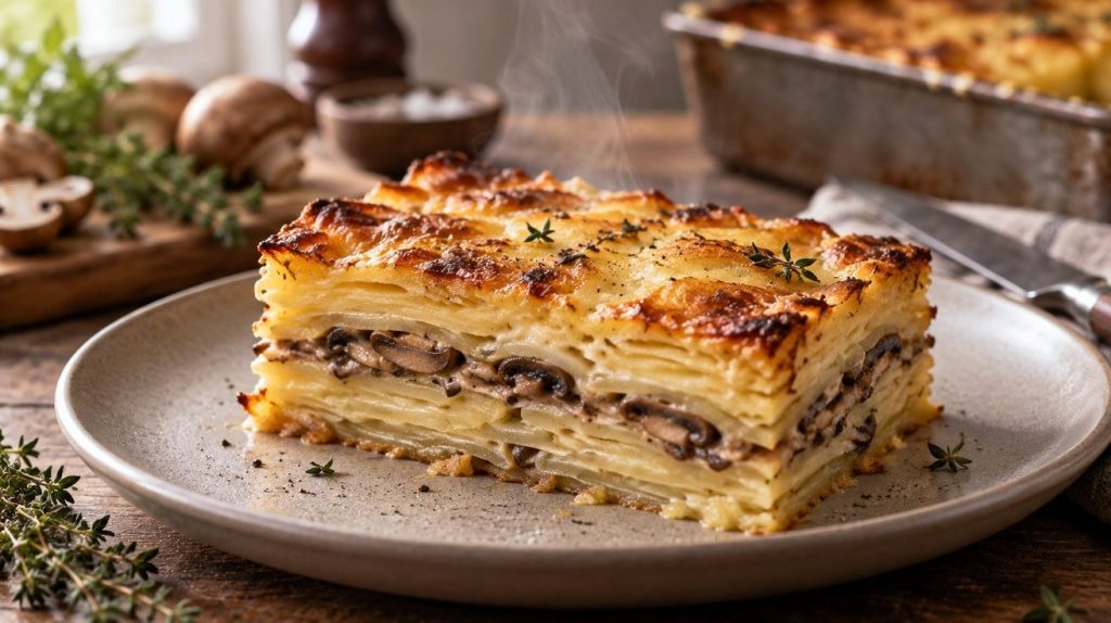 Gratin de pommes de terre : le geste tout simple qui transforme vos tranches en véritable millefeuille digne d’un traiteur, et que presque personne ne fait à la maison