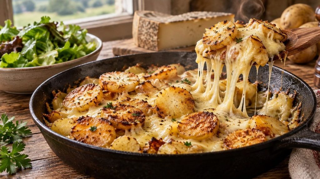 Née dans les burons d’Auvergne pour nourrir les paysans à moindre coût, cette recette de nos grands-parents est devenue le plat anti-crise le plus tendance